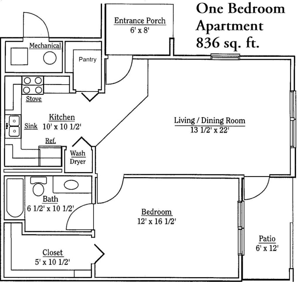 Lakeview Patio Homes-1 Bedroom - Image# 37