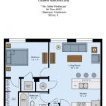 Citizens National Lofts 1-Bed "Giefer Penthouse" (Downtown Emporia) 5th Floor #503 - Image# 27