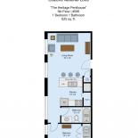 Citizens National Lofts 1-Bed "Heritage Penthouse" (Downtown Emporia) 5th Floor #506 - Image# 24