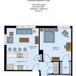 Citizens National Lofts 1-Bed "The Teller's Suite" (Downtown Emporia) 2nd Floor #202 - Image# 24
