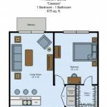 Preston Lofts 1-Bed "Caesars" (Downtown Emporia) - Image# 33