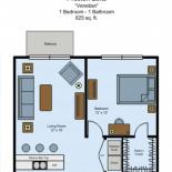 Preston Lofts 1-Bed "Venetian" (Downtown Emporia) - Image# 29